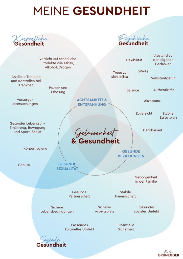 Meine Gesundheit mit dem biopsychosozialen Modell