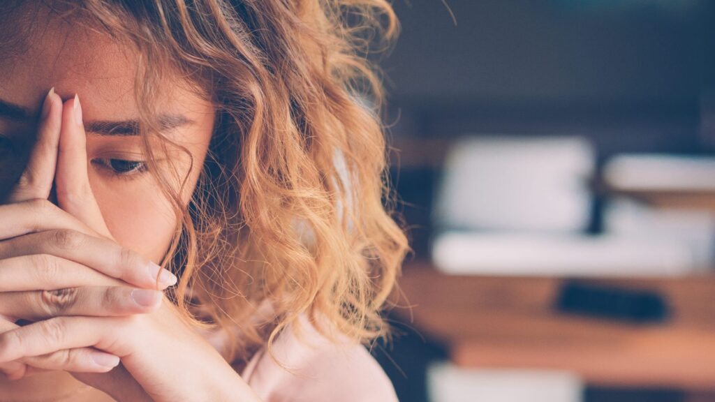 Burnout Frau